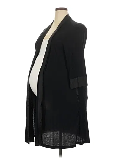 Pre-owned Kindred Bravely Cardigan Sweater In Black