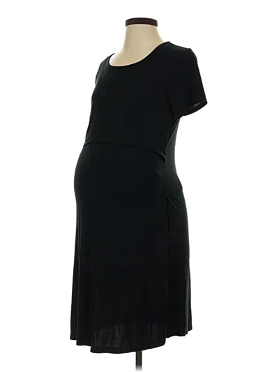 Pre-owned Kindred Bravely Casual Dress In Black