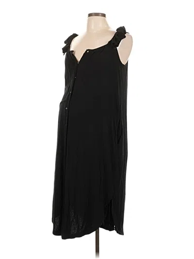 Pre-owned Kindred Bravely Casual Dress In Black