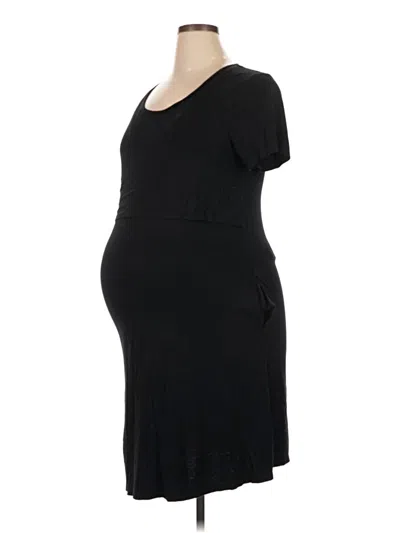Pre-owned Kindred Bravely Casual Dress In Black