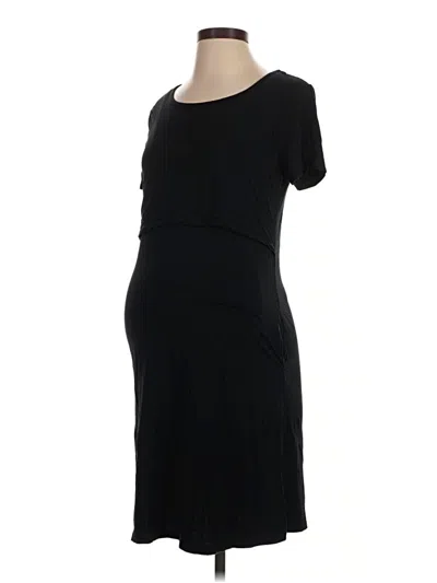 Pre-owned Kindred Bravely Casual Dress In Black