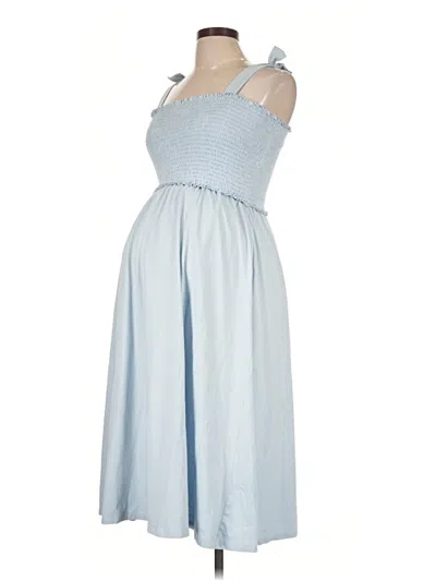 Pre-owned Kindred Bravely Casual Dress In Blue