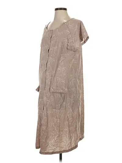 Pre-owned Kindred Bravely Casual Dress In Brown