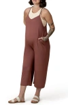 Kindred Bravely Charlie Maternity & Nursing Romper In Brown