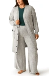 Kindred Bravely Cozyknit Long Cardigan In Gray