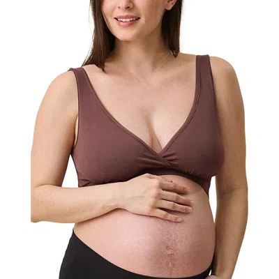 Kindred Bravely Every Stage Crossover Bra In Brown