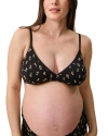 Kindred Bravely Every Stage Triangle Bralette In Black