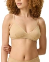 Kindred Bravely Every Stage Triangle Bralette In Neutral