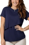 Kindred Bravely Everyday Asymmetrical Nursing T-shirt