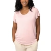 Kindred Bravely Everyday Maternity & Nursing T-shirt In Pink