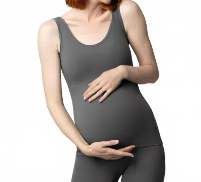 Kindred Bravely Grow With Me Tank Top - Maternity In Stormy Grey In Gray