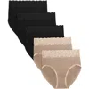 Kindred Bravely High-waisted Postpartum Underwear Pack In Black