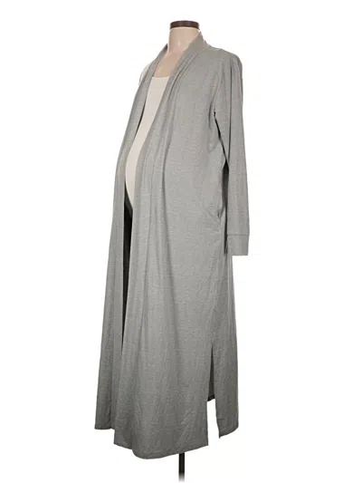Pre-owned Kindred Bravely Kimono In Gray