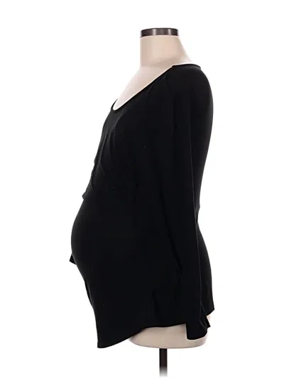 Pre-owned Kindred Bravely Long Sleeve T-shirt In Black