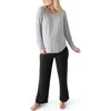 Kindred Bravely Maternity & Nursing Long Sleeve T-shirt In Gray