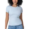 Kindred Bravely Ribbed Crew Neck Nursing T-shirt