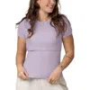 Kindred Bravely Ribbed Crew Neck Nursing T-shirt