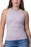 Kindred Bravely Ribbed Racerback Nursing Tank