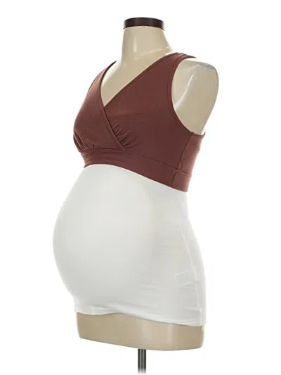 Pre-owned Kindred Bravely Sports Bra In Brown