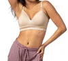 Kindred Bravely Sublime Contour Hands-free Pumping & Nursing Bra In Beige