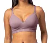 Kindred Bravely Sublime Contour Hands-free Pumping & Nursing Bra In Twlilight