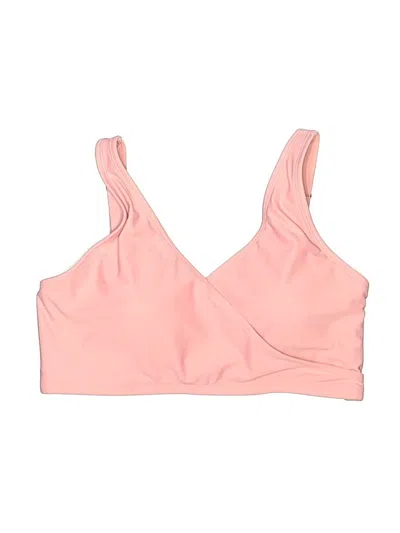 Pre-owned Kindred Bravely Swimsuit Top Pink Swimwear
