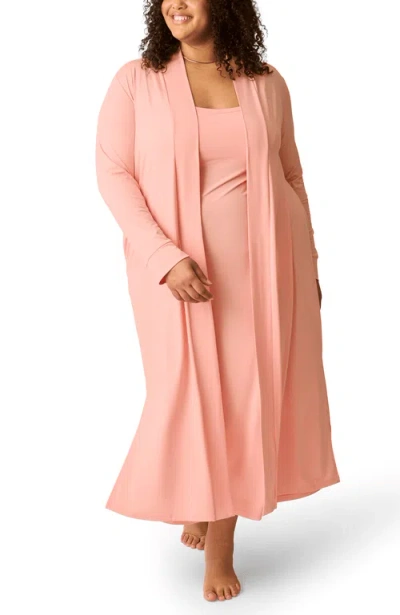 Kindred Bravely The Sunday Lounge Duster In Pink