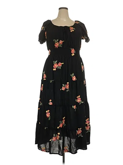 Pre-owned Kindred Casual Dress In Black