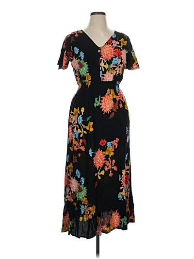 Pre-owned Kindred Casual Dress In Black