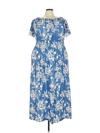 Pre-owned Kindred Casual Dress In Blue