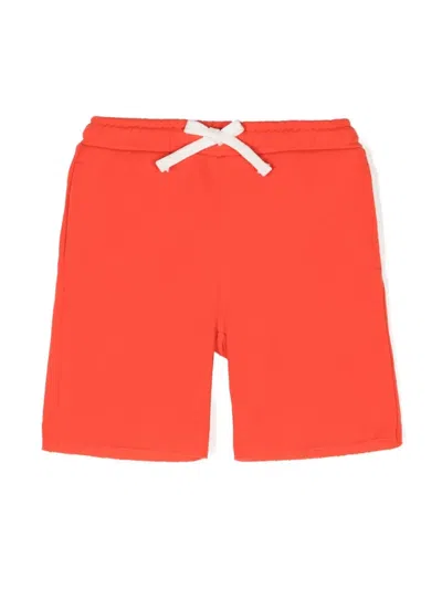 Kindred Kids' Drawstring-fastening Waist Shorts In Red