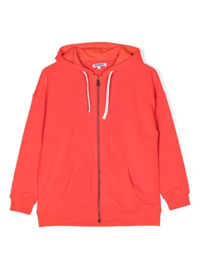 Kindred Kids' Drawstring Hood Jacket In Orange