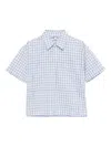 Kindred Gingham Check Pattern Shirt In Blue