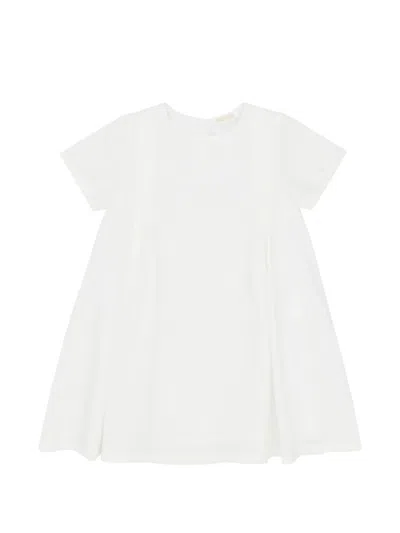 Kindred Kids' Pleated A-line Dress In 화이트