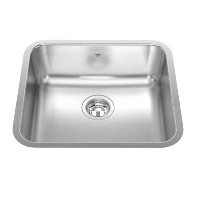 Kindred Stainless Steel 20" L X 18" W Undermount Kitchen Sink In Satin