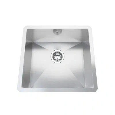 Kindred Stainless Steel 20" L X 18" W Undermount Kitchen Sink In Satin