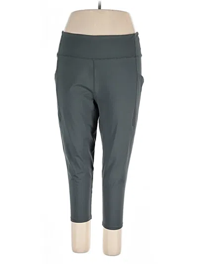 Pre-owned Kinesis Active Pants In Gray