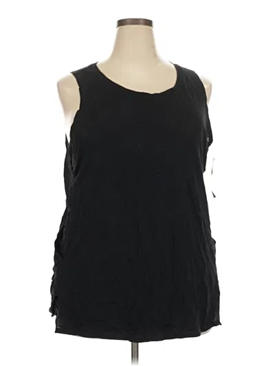 Kinesis Sleeveless Blouse In Black