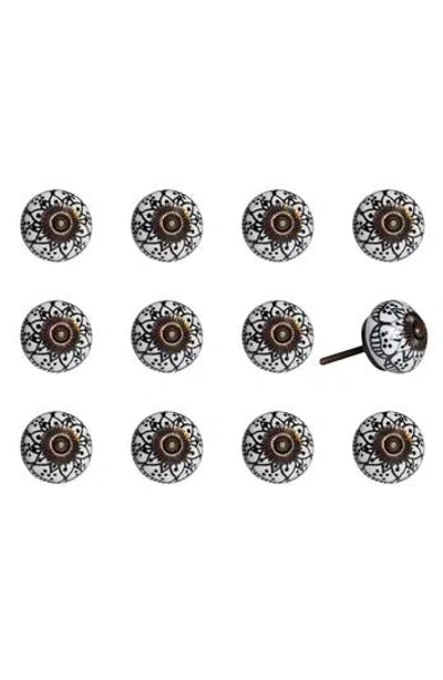 Kinetic 12-pack Knobs In Brown