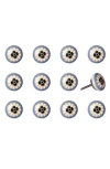 Kinetic 12-pack Knobs In Blue Black