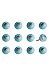Kinetic 12-pack Knobs In Blue