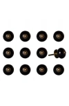Kinetic 12-pack Knobs In Black