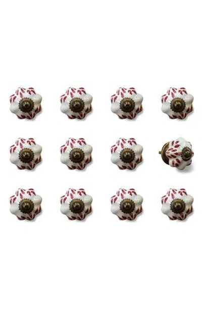Kinetic 12-pack Knobs In White