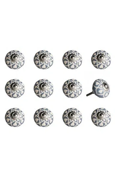 Kinetic 12-pack Knobs In Gray