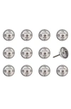Kinetic 12-pack Knobs In Off White