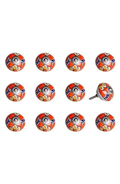 Kinetic 12-pack Knobs In Orange