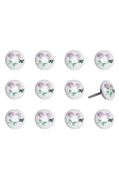 Kinetic 12-pack Knobs In White
