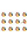 Kinetic 12-pack Knobs In Rainbow