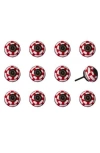 Kinetic 12-pack Knobs In Red Brick