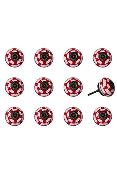 Kinetic 12-pack Knobs In Red